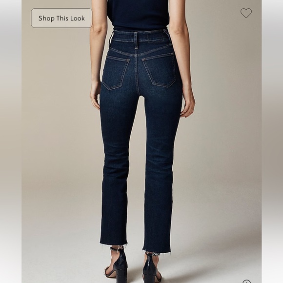 J Crew Curvy High Rise Kick-Out Jean - Picture 2 of 8